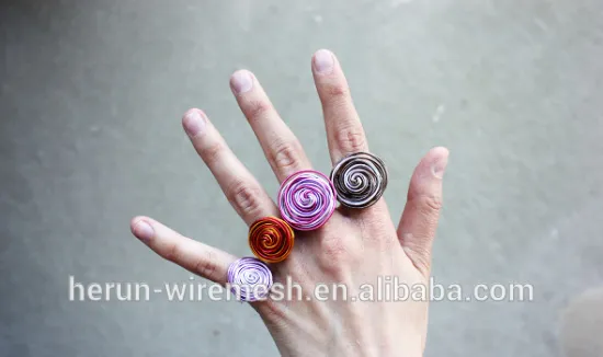 HR FACTORY 2mm colored craft aluminum wire for rings