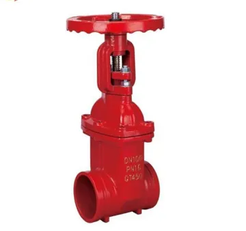 Fire fighting grooved water os&y Gate valve