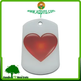 Custom metal cheap promotional aluminum dog tag
