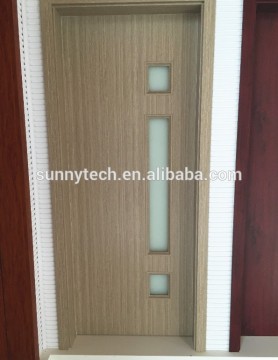 Hot selling single morden high quality WPC/UPVC doors for sale