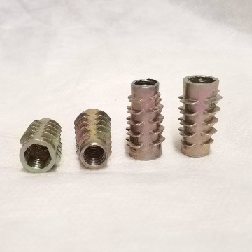 Zinc Alloy Countersunk Head Screw-in Nut for Furniture