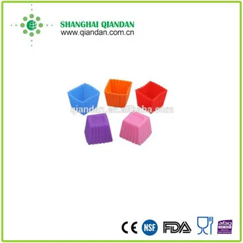 US hot selling cubic nonsticky silicone cake mould/bakeware for kids