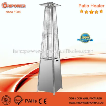High Efficiency patio flame heaters
