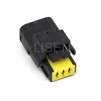 FCI/Delphi 3 Pin Female Waterproof Headlight Connector for Peugeot 211PC032S0049
