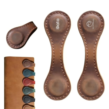 Leather Magnetic Bookmark
