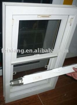American type Vinyl single hung window
