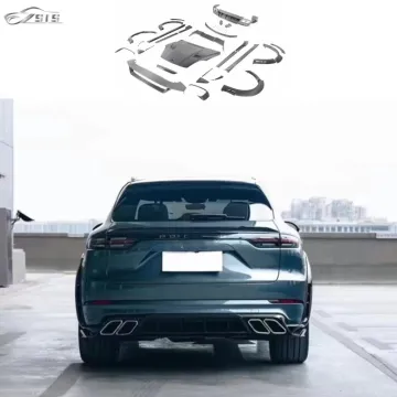 Carbon Fiber Hood Side Skirt Kit for Cay 9Y0.1 2018-2023 to MSY