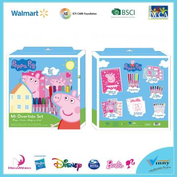 Peppa Pig pintura conjunto creativo