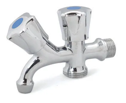 Beautiful Angle Washing Bib Tap Chrome (VG-E31102)