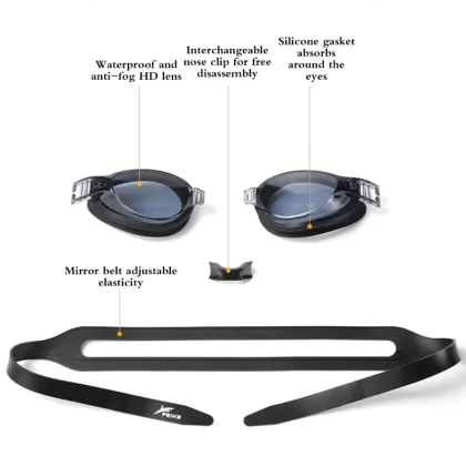 Swimming glasses Anti-Fog Protection Swim Eyewear Silicone arena water glasses Waterproof Swimming goggles x