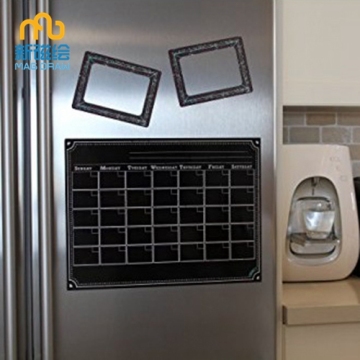 Custom Magnetic Weekly Lined Chalkboard for Kitchen