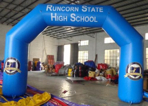 Inflatable Race Game Arch for Sport Event in School