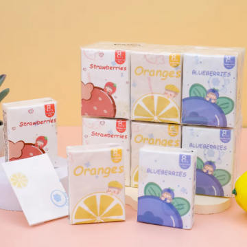 Flower Handkerchief Tissue High-quality Paper Hand Towel