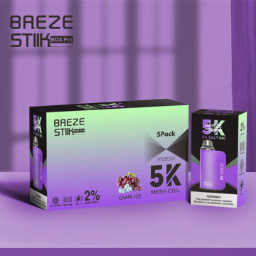 Breze Stiik Box Pro 5000Puffs Disposable Vape