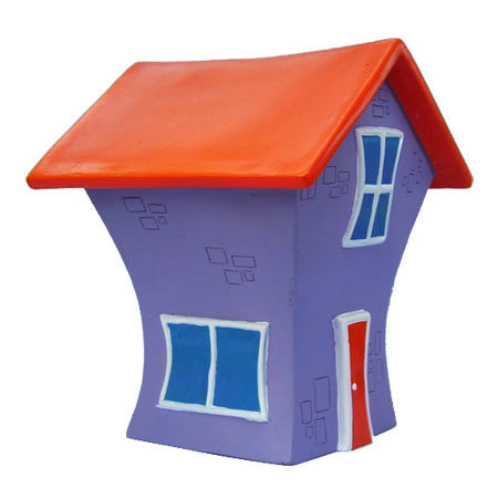 Cartoon Toys Keep out Glue a Model House Cartoon Toy (BZ-R127)