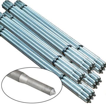 Top Seller Galvanized Steel Ground Rod for Engineering Construction Earthing Systems