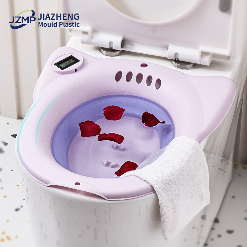 Thermometer Sitz Bath Toilet Seat Bathtub for Hemorrhoids