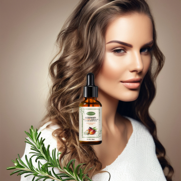 100% Natural Organic Rosemary Batana Hair Care Essential Oil for Stronger, Nourished Hair & Scalp