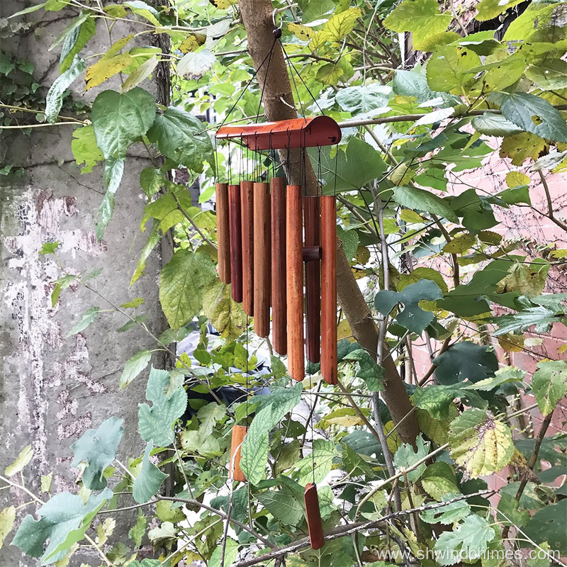 Antique Bamboo Feng Shui Wind Chime