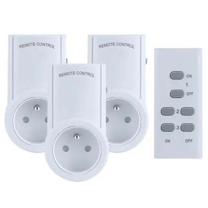 Wise Remote Control French Socket Plug