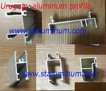 Uruguay aluminum profile manufacturer with 5 year exporting experience
