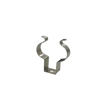 U-Shaped Stainless Steel T8 LED Tube Clips for Lamp Fixtures
