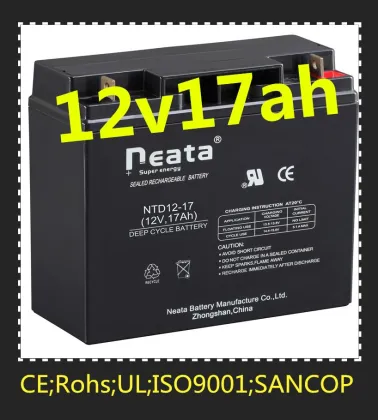 Neata Battery for ups system solar generation AGM battery 12v17ah gel battery