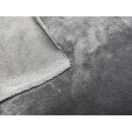 100%Polyester One Side Super Soft Fleece Fabric