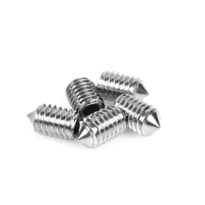 Hex Socket Set Screw Cone Point Grub Screw