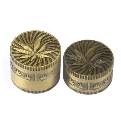 50mm Alloy Herbal Herb Tobacco Herb Spice Grinder Herbal Alloy Smoke Metal  grinder herb
