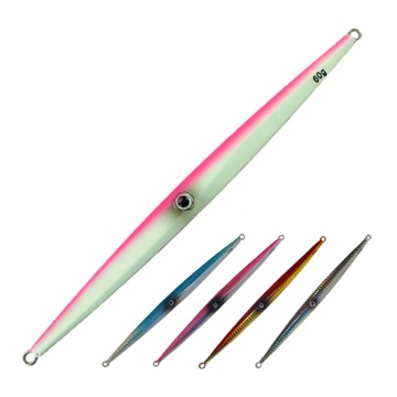 Luminous Fast Sinking Metal Jigging Jigs for Saltwater Fishing (60g-400g)