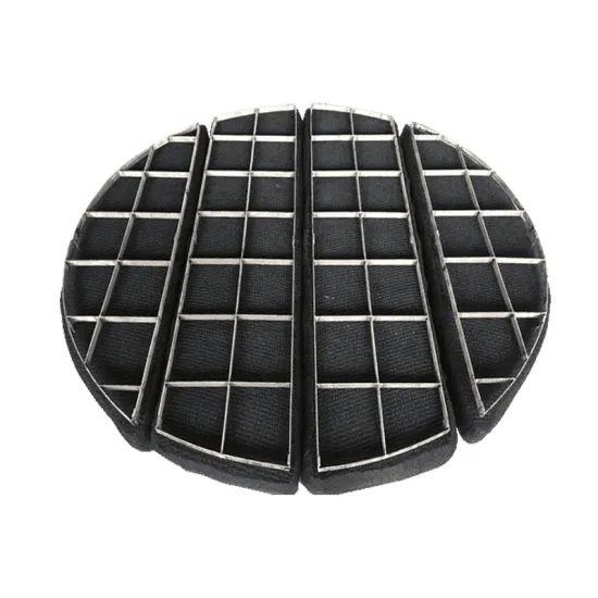 High Quality Stainless Steel Wire Braided Demister Pad Mesh Mist Eliminator (Titanium SS316 SS304)