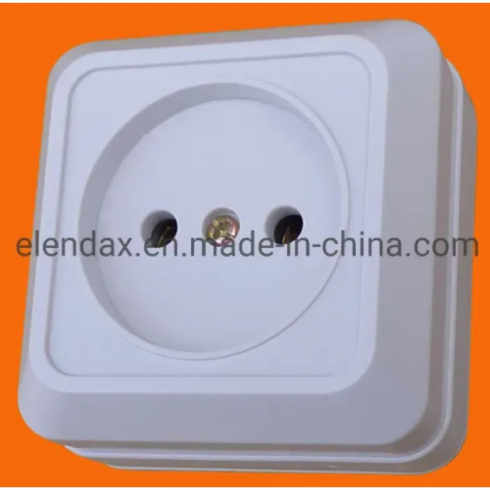 Sakelar Dinding 2-Gang 1-Arah yang Dipasang di Permukaan