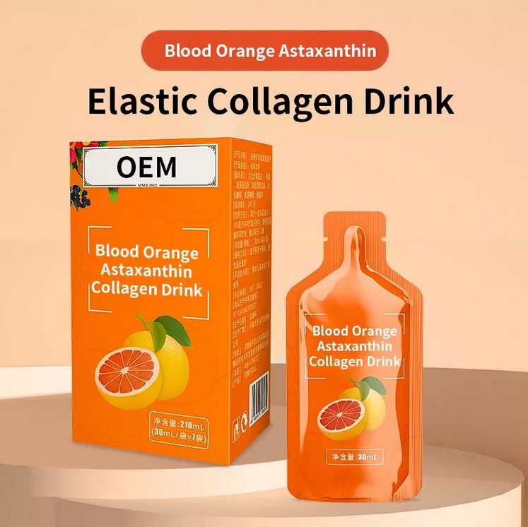 OEM/ODM Hydrolyzed Liquid Collagen Pptide Wild-Caught Marine Fish Collagen Drink For Skin Whitening