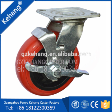 4 inch cheap caster wheels , 100mm caster with plate,teflon wheel swivel caster