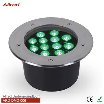 Variable Color Round Floor Lamp Underground Light