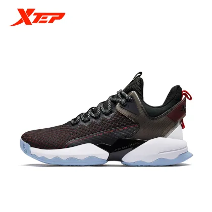 Xtep Basketball Shoes 2020 New Men's High-Top Indoor Sports Shoes Mesh Breathable Casual Shoes 980319121329