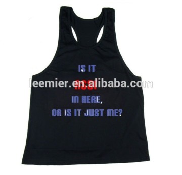 Women's hot selling dry fit raceback gym singlet