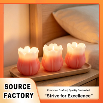 Floral Shaped Decorative Candles