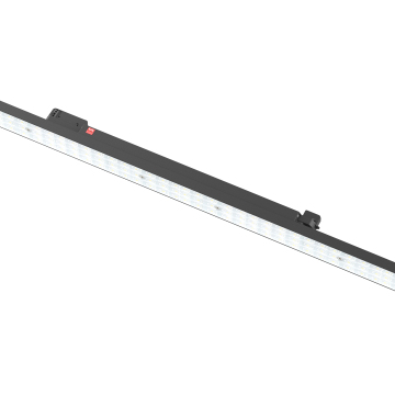 160lm/w LED Track Linear Light - 1200mm 4 Wire 3 Phase Adapter with Power Switchable Aluminum+PMMA Material