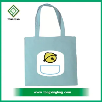 Newest zipper cotton tote bag for promotional