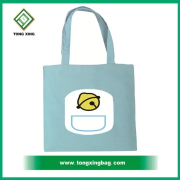Customized Cheap Cotton Stripe Canvas Beach Tote Bag ,cotton shoulder bag