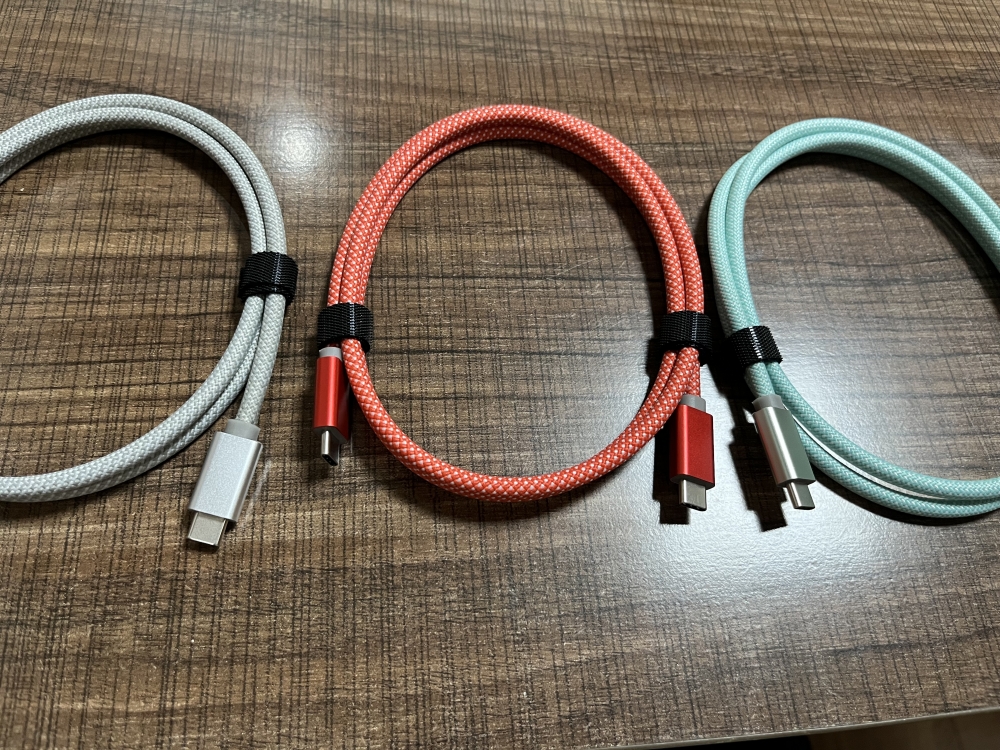 UCOAX USB C-C BRAIDED CABLE