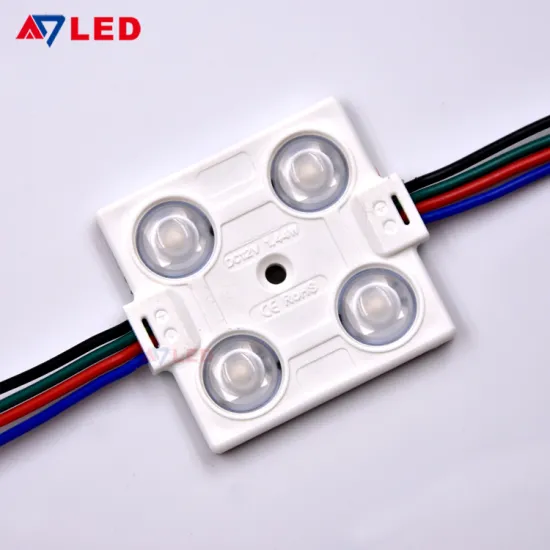 20pcs Series 4 LED Modules for Signs - DC 12V RGB 5050 LED Injection Module