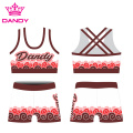 Dye Sublimation College Cheer Uniforms for Training