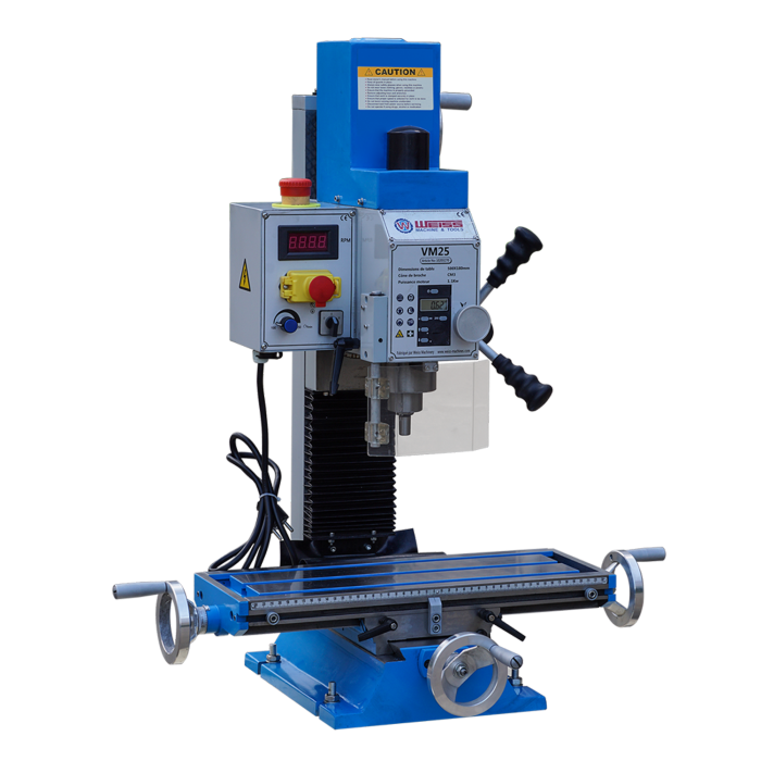 VM25 VM25L Variable Speed Milling Machine