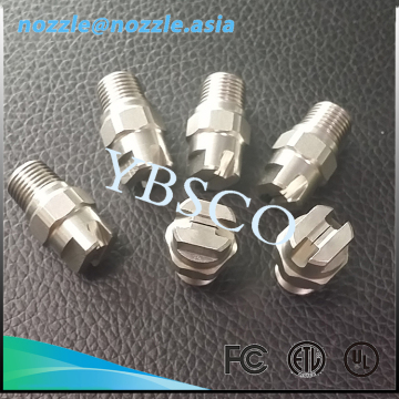 High Pressure Small Garden Ss Flat Fan V Jet Nozzle