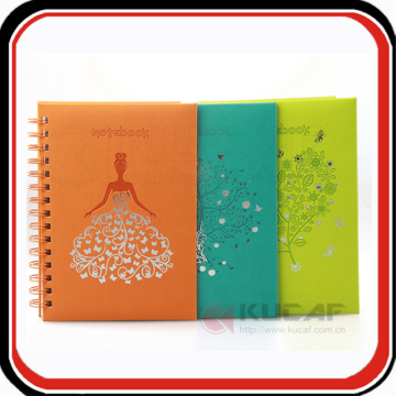Özel Düğün Spiral Deri Dizüstü Planner Kızlar Günlüğü