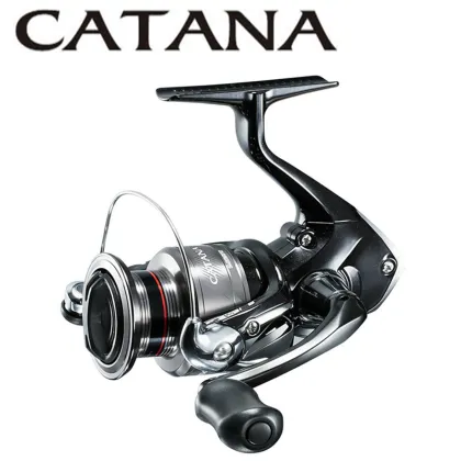 Original SHIMANO CATANA Spinning Fishing Reel 2BB+1 Rollber bearing Metal spool freshwater fishing reel