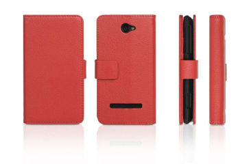 Cool Red Htc Protective Case With Stand , Htc 8s Soft Phone Covers